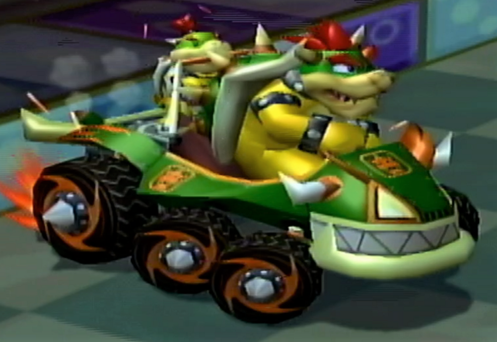 クッパマリオカート】TV035 マリオカート レーシングカートR/C クッパ